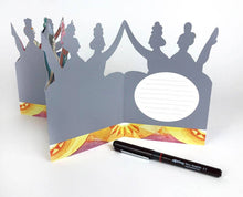Load image into Gallery viewer, Cabaret Dancers Die-Cut Card | Sarah Young