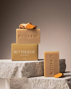 Healing Turmeric Face and Body Soap | Butter & Lye