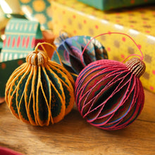 Load image into Gallery viewer, Bauble Honeycomb Ornament | East End Press