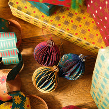 Load image into Gallery viewer, Bauble Honeycomb Ornament | East End Press
