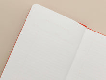Load image into Gallery viewer, Flexi Linen Journal Persimmon | Goods for the Study