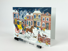 Load image into Gallery viewer, Art Angels | Angel Inn Mini Advent Card by Emily Sutton