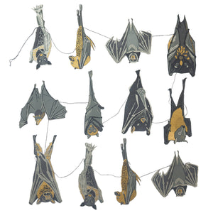 Bats Sewn Garland | East End Press