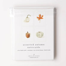 Load image into Gallery viewer, Autumn Assorted Notecard Set | Emily Lex Studio