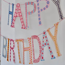 Load image into Gallery viewer, Cambridge Imprint | Birthday Banner
