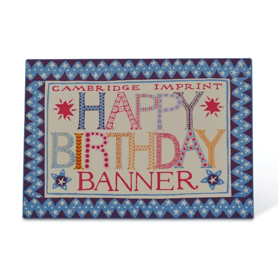 Cambridge Imprint | Birthday Banner