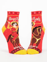 Load image into Gallery viewer, Women's Ankle Socks | Blue Q
