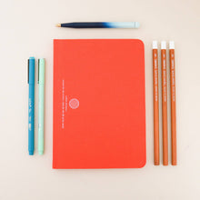 Load image into Gallery viewer, Flexi Linen Journal Persimmon | Goods for the Study