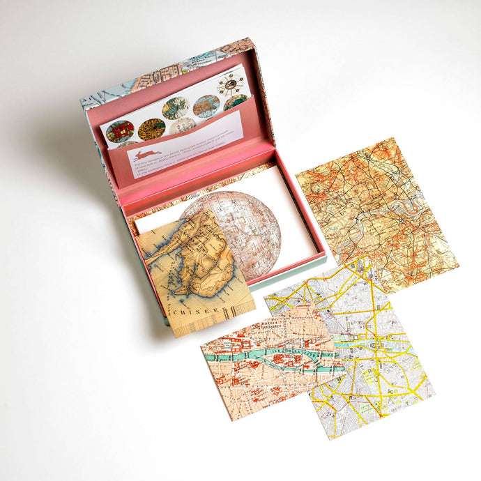 Maps Letter Writing Set | Pepin Press