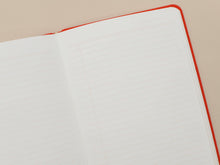 Load image into Gallery viewer, Flexi Linen Journal Persimmon | Goods for the Study