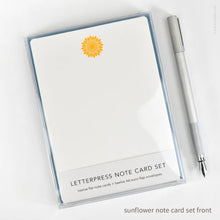 Load image into Gallery viewer, Flat Note Card Sets | Inkello Letterpress