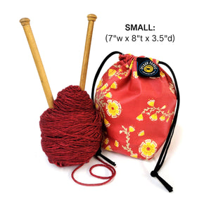 Splash Fabric | Small Cinch Bags