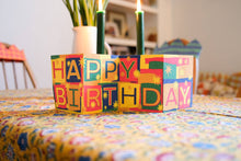 Load image into Gallery viewer, Happy Birthday Concertina Greeting Card | East End Press
