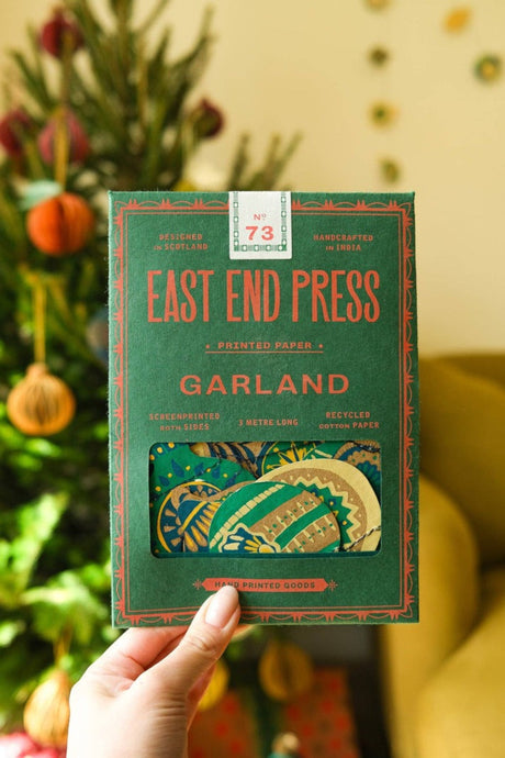Christmas Ornaments Sewn Garland | East End Press