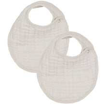 Load image into Gallery viewer, Cloud Muslin Bib, 2 Pack | Lou Lou &amp; Company