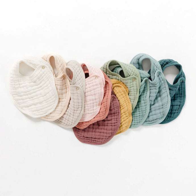 Cloud Muslin Bib, 2 Pack | Lou Lou & Company