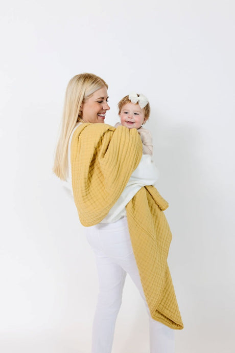 Cloud Muslin Quilt | Lou Lou & Company