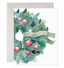Load image into Gallery viewer, Comfort and Joy Wreath Holiday Card Boxed Set | E. Frances Paper