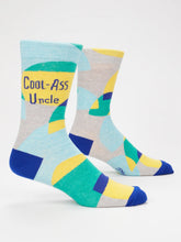 Load image into Gallery viewer, Men's Crew Socks | Blue Q