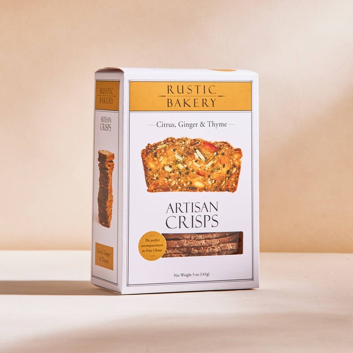 Citrus, Ginger & Thyme Artisan Crisps | Rustic Bakery