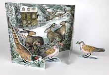 Load image into Gallery viewer, Art Angels | We Three Hares Advent Calendar by Angela Harding