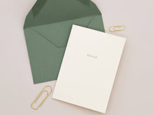 Load image into Gallery viewer, Beloved Greeting Card | Goods for the Study