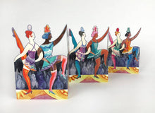 Load image into Gallery viewer, Cabaret Dancers Die-Cut Card | Sarah Young