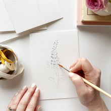 Load image into Gallery viewer, Garden Flowers Paintable Cards | Emily Lex Studio