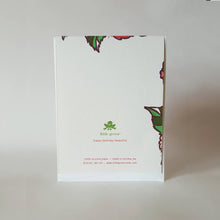 Load image into Gallery viewer, Little Green - Birthday Beautiful Floral Greeting Card