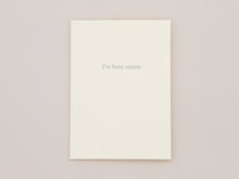 Load image into Gallery viewer, I've Been Remiss Greeting Card | Goods for the Study