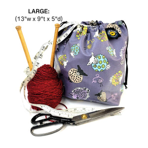 Splash Fabric | Large Cinch Bag