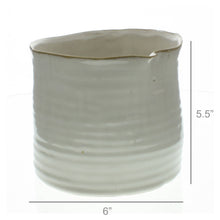 Load image into Gallery viewer, Bower Ceramic Vase (Large Wide) | HomArt