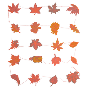 Autumn Leaves Sewn Garland | East End Press