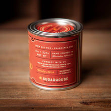 Load image into Gallery viewer, Call Me Old Fashioned Soy Candle with Wooden Wick | Sugarhouse Leather