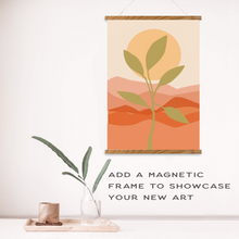 Load image into Gallery viewer, Desert Sunset Meditative Art Paint by Number Kit | Breathe People