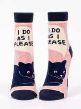 Load image into Gallery viewer, Women's Ankle Socks | Blue Q