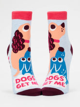 Load image into Gallery viewer, Women's Ankle Socks | Blue Q
