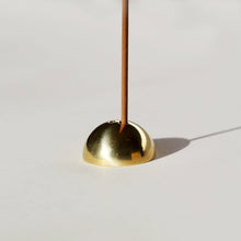 Load image into Gallery viewer, Dome Brass Incense Stick Holder | Ume