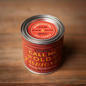 Call Me Old Fashioned Soy Candle with Wooden Wick | Sugarhouse Leather