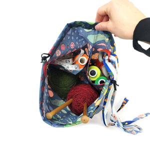 Splash Fabric | Large Cinch Bag