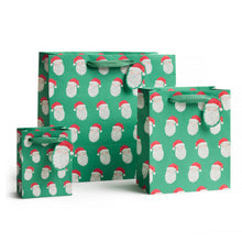 Load image into Gallery viewer, E. Frances Paper - Vintage Santa Gift Bag - Small