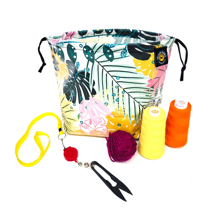 Splash Fabric | Large Cinch Bag