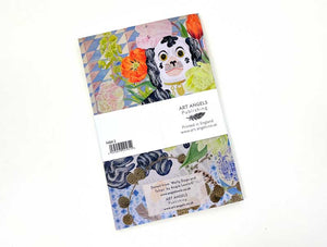 Wally Dogs and Tulips Notebook by Angie Lewin | Art Angels