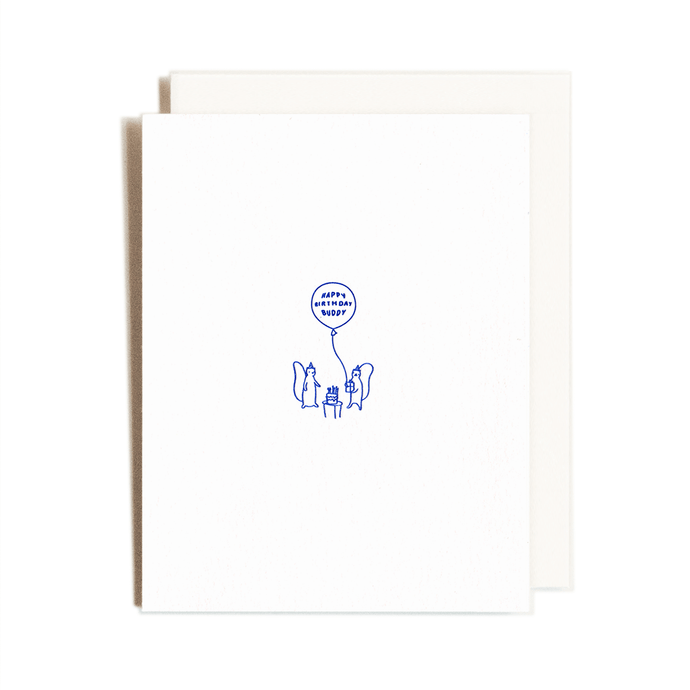 Birthday Buddy | Homework Letterpress Studio