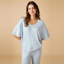 Load image into Gallery viewer, Dream Jersey Relaxed V-neck with Capri Lounge Set for Women | Softies