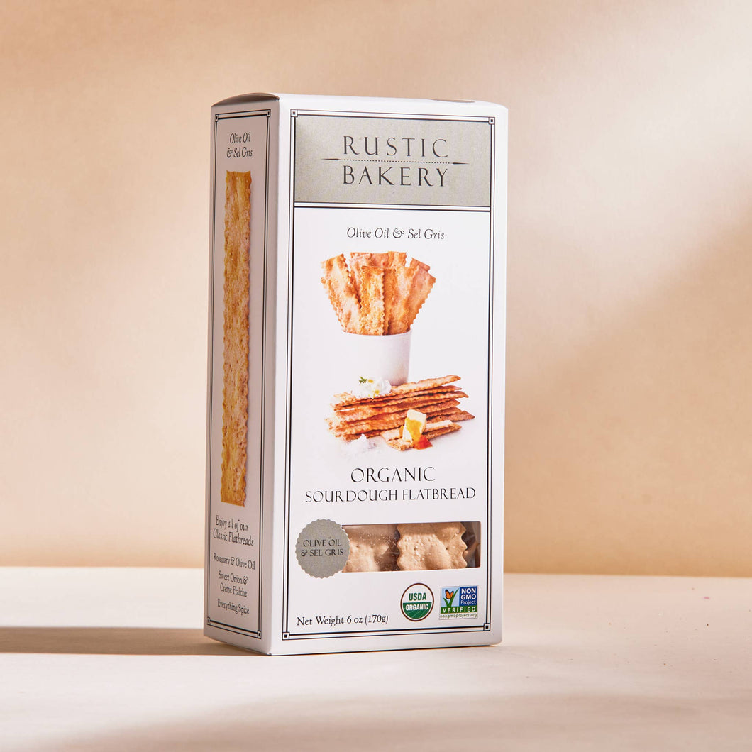 Olive Oil & Sel Gris Flatbreads | Rustic Bakery