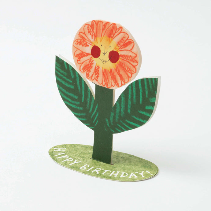Hadley - Happy Birthday Flower Stand-Up Card