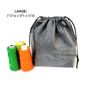 Splash Fabric | Large Cinch Bag