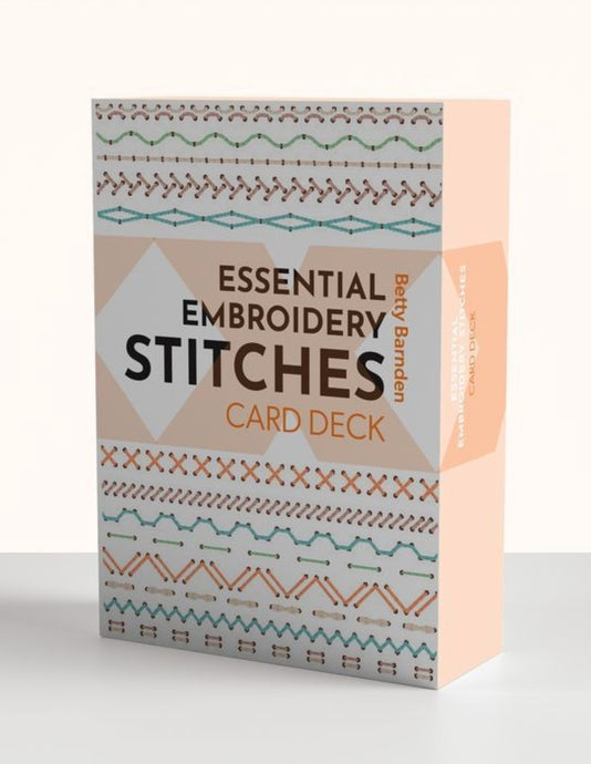 Essential Embroidery Stitches Card Deck | Betty Barnden