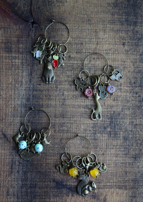 Animal Family Stitch Markers | NNK Press